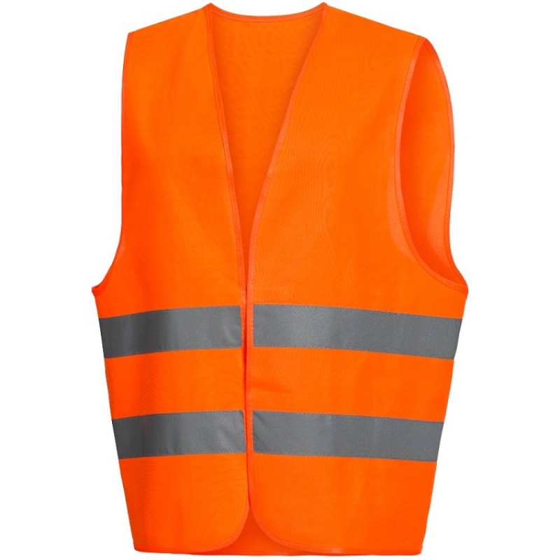 Sicherheitsweste / Warnschutz-Veste Orange